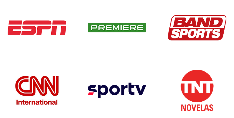 Canais destaques do plano Futebol Total